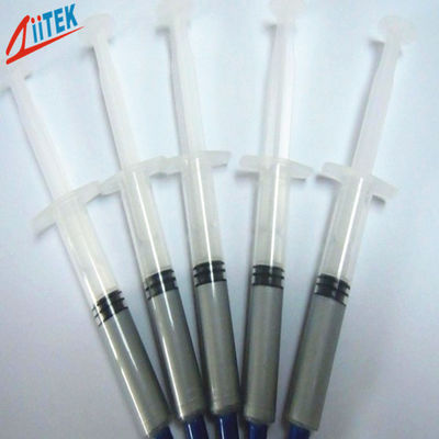 Silikon Termal Yağ 1Kg Sıcaklık Lavabu ve Elektronik Bileşen için Yüksek İleticilik 5.0 W/mK Metal Oksit Dolu Yapı