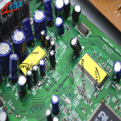 Çeşitli Elektronikler İçin TIF4100 Sarı Termal Gap Dolgu Termal İzolatörler Malzemeleri