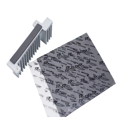 Thickness 0.75mm Customized Shapes LED Phone Laptop Cooling Silicone Thermal Conductive Pad