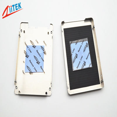 ultra yumuşak, doğal olarak yapışkan 2,0 W/mK mavi Termal Boşluk Doldurucu TIF100-20-05U Silikon Kauçuk levha -40 ila 160℃