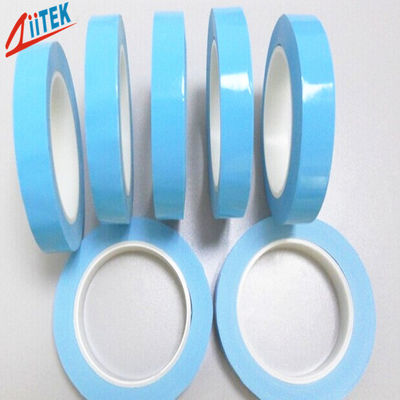 Mavi Düşük Termal Empedans Isı Yapıştırıcı Bant Yapıştırma Isı Dağılımı Yüzgeçleri 10 "x 400" Boyutları 0.8 W / mK