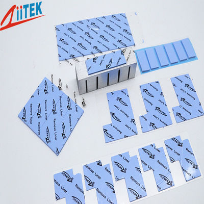 MAVİ 3.2W / MK Silikon Termal Gap Pad 40 SHORE00, Tem -50 ile 200 ℃ arası