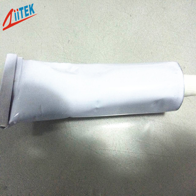 White Color Thermal silicone Adhesive 1.2W Thermally Heat Transfer Insulation Silicon Glue For LED Heatsink Cooling