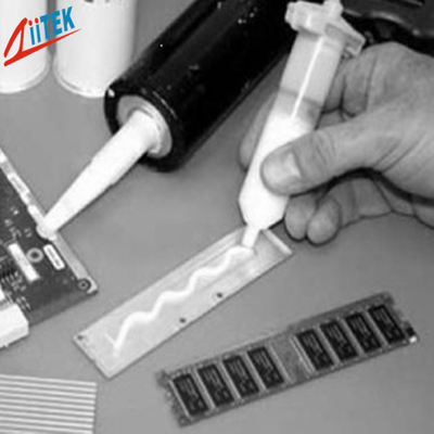 White Color Thermal silicone Adhesive 1.2W Thermally Heat Transfer Insulation Silicon Glue For LED Heatsink Cooling