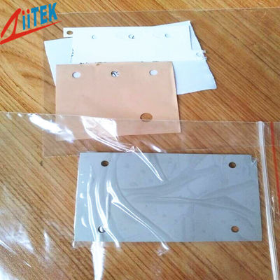 Thermal Conductive High Electric Insulation Silicone Gray Sheets For LED Lighting