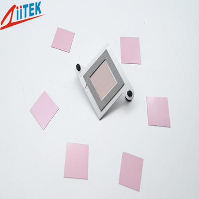 Pink Phase Change Material CPU Cooling Tear Resistant