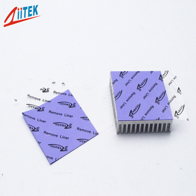 Low Thermal Impedance Conductive Silicon Gap Filler GPU CPU Heatsink Cooling Thermal Interface Pad