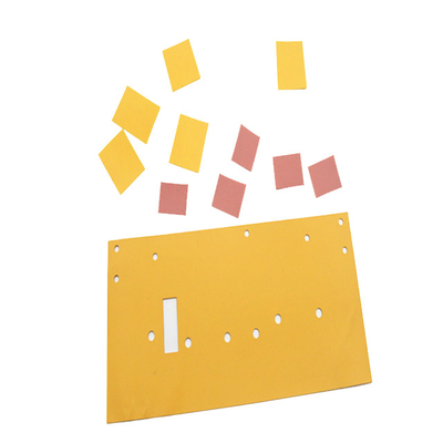 Resistant Punctures Light amber 1.6W / mK Thermal Conductive Insulators Materials Heatsink Insulation Materials
