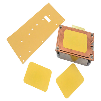 Resistant Punctures Light amber 1.6W / mK Thermal Conductive Insulators Materials Heatsink Insulation Materials