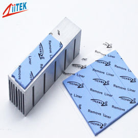 Thickness 0.5mm Manufacturer 55 Shore00 Thermal Gap Filler Pad With Fiberglass Reinforced  For Tablet PC