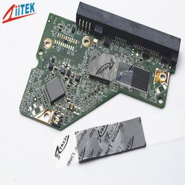 4.0W Insulation Silicone Thermal Conductive Sheet Silicone Thermal Transfer Pad For Battery CPU