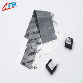 4.0W Insulation Silicone Thermal Conductive Sheet Silicone Thermal Transfer Pad For Battery CPU