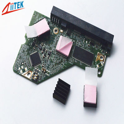 Best Sell China Manufacturer 2W Pink Silicone Thermal Conductive Pad For Heating Pipe Thermal Solutions