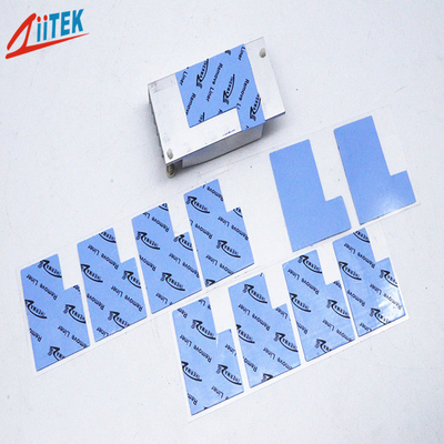 RoHS Compliance Silicone Thermal Pad Thermal Gap Pad For Motherboard LED Graphics Card GPU CPU