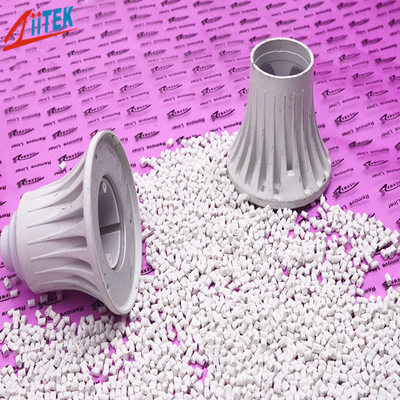 LED Light Housing Thermal Conductive Nylon White Plastic Heat Conduction Material In Granules Pellets Form