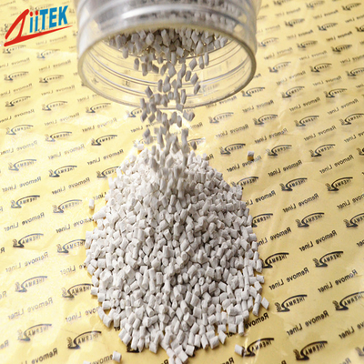 Thermal Conductive Nylon White Plastic Heat Conduction Material In Granules Pellets Form For LED Light Housing