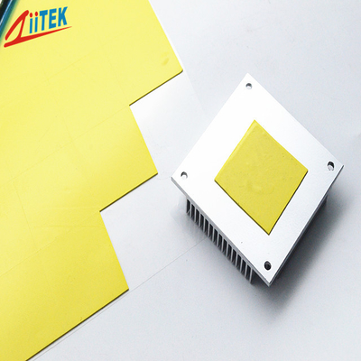 Ideal Material Cut Into Any Shape Non-Toxic Silicone Thermal Pad For Medical Devices