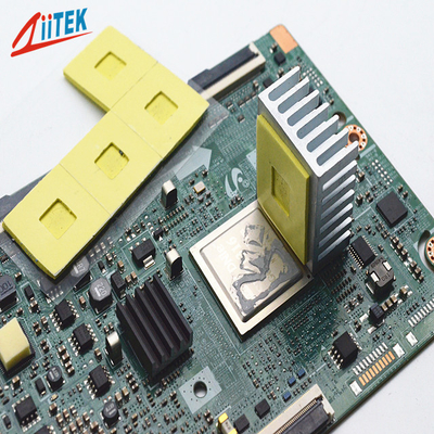 Ideal Material Cut Into Any Shape Non-Toxic Silicone Thermal Pad For Medical Devices