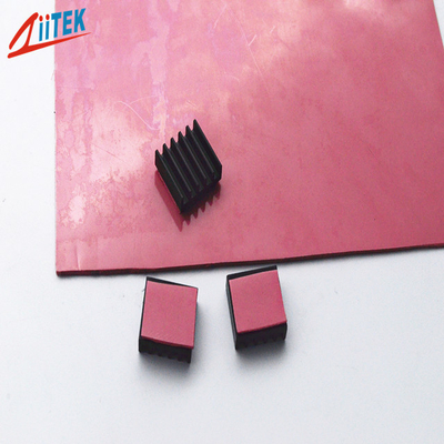 1.25W/mK Silicone Gpu Laptop Thermal Conductive Silicon Heating Thermal Pad For Cpu For Heat Sink