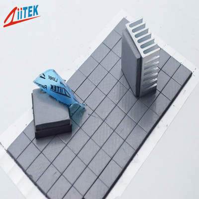 CPU Density Conductive Thermal Pad with 1.5mmT Thickness and Ceramic Filled Silicone Elastomer Construction