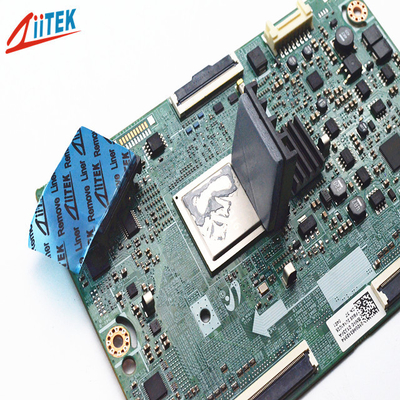 CPU Density Conductive Thermal Pad with 1.5mmT Thickness and Ceramic Filled Silicone Elastomer Construction