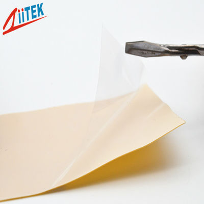 Electrically Isolating Silicon Thermal Conductive  Insulator 0.152mm Thermal Interface Material Manufacturer