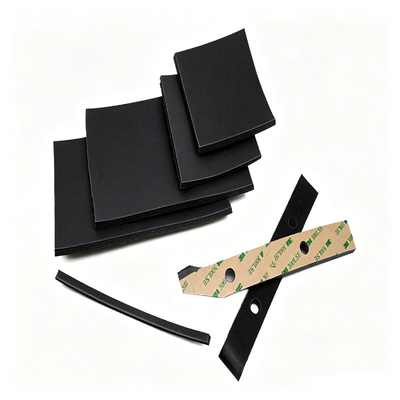 Good Insulation Properties Black Silicone Foaming Material For Telecommunication And Electrical Cabinets