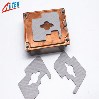 Manufacture Ultra Soft Gray Thermally Conductive Pad For LED Light