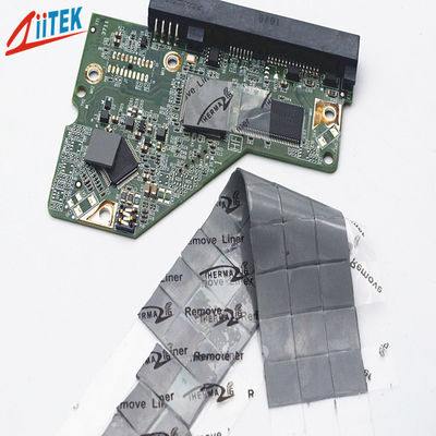 AI Sunucusu için 1.0mm Kalınlık CPU Termal Ped Yüksek Termal İletkenlik Termal Boşluk Dolgu Pedi