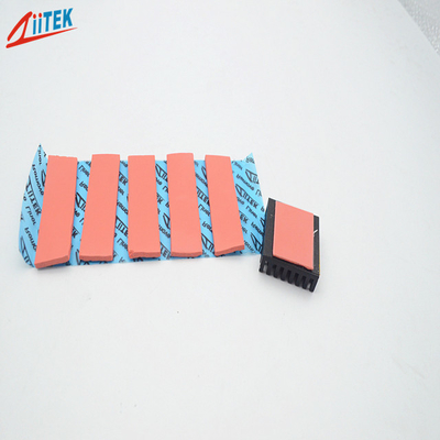 -50 ila 200℃ Seramik Dolgulu Silikon Kauçuk pembe Termal İletken PAD 2.0 W/MK